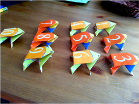 Craft Project #5: Origami Frogs